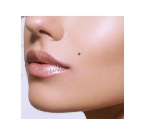 Beauty mark tattoo natural facial enhancement