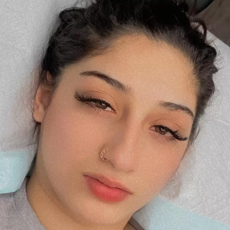 Lash extensions natural volume enhanced look